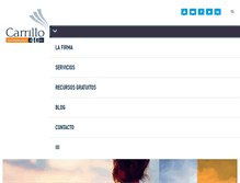 Tablet Screenshot of carrilloasesores.com